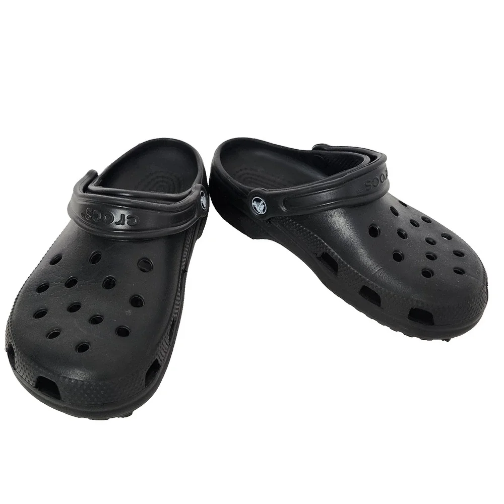 Crocs Classic Clog Unisex Slip On Lightweight Water Friendly Sandal M 6 W 8 Blac